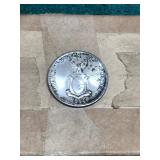 1944 S Philippines 50 - Centavos Silver Coin, 75% Silver