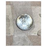 1944 D Philippines 20 Centavos United States of America .750 Silver Coin