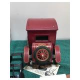 1932 Ford Sport Roadster Model Kit & Vintage Collectable Grand-Pa Car Battery Operated Model T Tin Toy