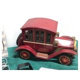 1932 Ford Sport Roadster Model Kit & Vintage Collectable Grand-Pa Car Battery Operated Model T Tin Toy