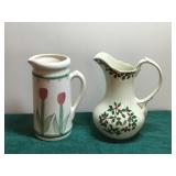 2 - pitchers - Crock Santa Anna & Living Quarters