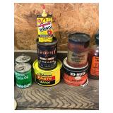 Lot of Vintage Oil, Gas Cans and More