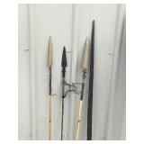 Very Unique Recurved Bow with Arrows - Made From Bamboo and Sent Home Thru Customs while in the Military - see pictures and description for more info