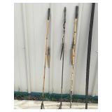Very Unique Recurved Bow with Arrows - Made From Bamboo and Sent Home Thru Customs while in the Military - see pictures and description for more info