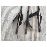 Very Unique Recurved Bow with Arrows - Made From Bamboo and Sent Home Thru Customs while in the Military - see pictures and description for more info