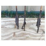 Very Unique Recurved Bow with Arrows - Made From Bamboo and Sent Home Thru Customs while in the Military - see pictures and description for more info