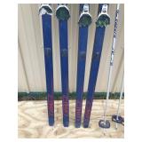 2 - Sets of Winter Skii’s with Poles - Karhu ST 200 and 205 With Leopard Skii Poles