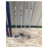 2 - Sets of Winter Skii’s with Poles - Karhu ST 200 and 205 With Leopard Skii Poles