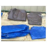 Lot of 8 Tarps