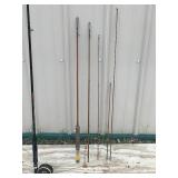 3 - Fly Fishing Rods and 1 Reel