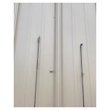3 - Fly Fishing Rods and 1 Reel