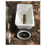 Yard Tools - Garden Mark Garden Cart and Greenview Seed Spreader