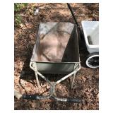 Yard Tools - Garden Mark Garden Cart and Greenview Seed Spreader