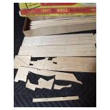 Wooden model plane kit