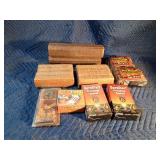 Fire starting squares and grill stone