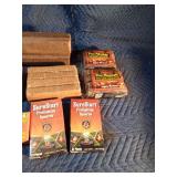 Fire starting squares and grill stone