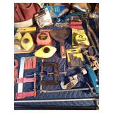 Tote of new and used tools