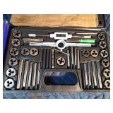 New 40pc metric tap & die set with carrying case