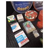 Lot of tins
