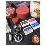 Lot of tins
