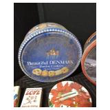 Lot of tins