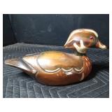 Wooden Mallard and Wood Duck