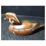 Wooden Mallard and Wood Duck