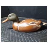Wooden Mallard and Wood Duck