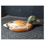 Wooden Mallard and Wood Duck