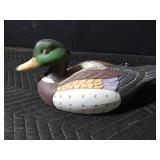 Ceramic Mallard and ceramic Red Head Ducks