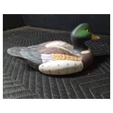 Ceramic Mallard and ceramic Red Head Ducks