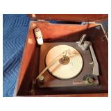 Vintage Motorola tube stereo record player with extra tubes