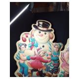 3 Vintage Lawn Christmas lawn decorations