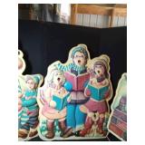 3 Vintage Lawn Christmas lawn decorations
