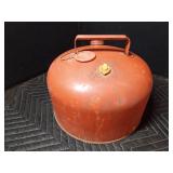 2) 2 1/2 gal gas cans and 5 gal. OMC gas can, boat gas tank