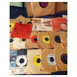 Victor records, cassettes and 45
