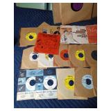 Victor records, cassettes and 45