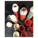 Thermos with extra cups and more