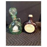 lot of Vintage liquor bottles