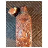lot of Vintage liquor bottles