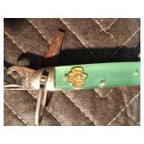 Knives and utility knife and sheaths
