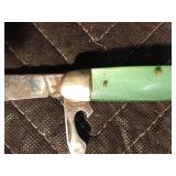 Knives and utility knife and sheaths