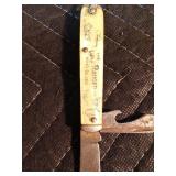 Knives and utility knife and sheaths