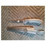 Knives and utility knife and sheaths