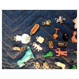 Cracker Jack and bubble gum machine trinkets and more