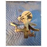 Vintage Luther Grinder Best maide no.1 hand crank bench grinder