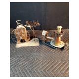 Copper wind-up sculptures