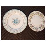 Assortment of China plates