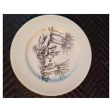 Assortment of China plates