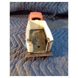 Vintage Wyandette pressed steel and tin Sunshine Dairy milk truck toy with tin wheels